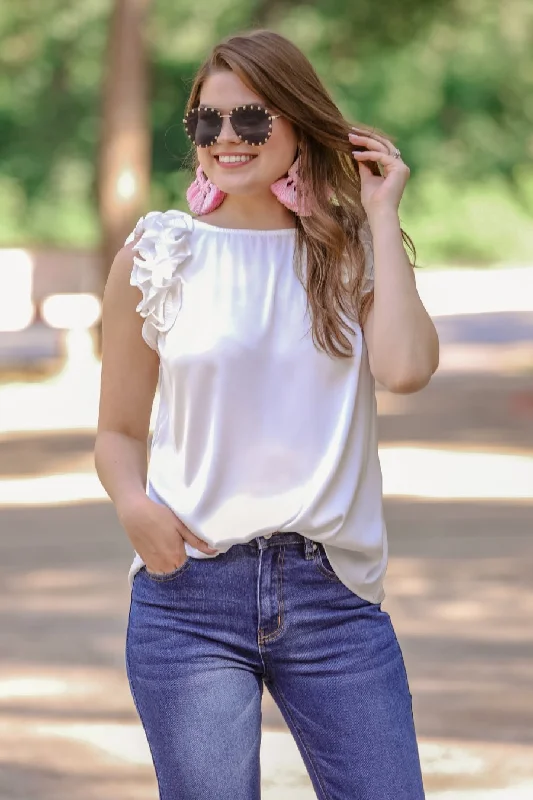 Truly Chic Frill Top