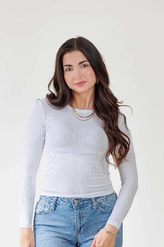 KAIA RIBBED TOP