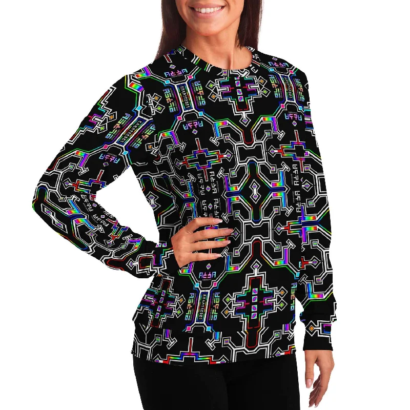 Prismatic Grid Sweatshirt