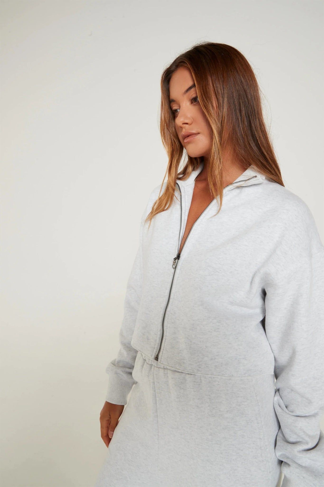 Lily Full Zip Sweater