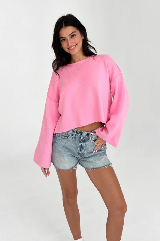 Bella Long Sleeve in Pink