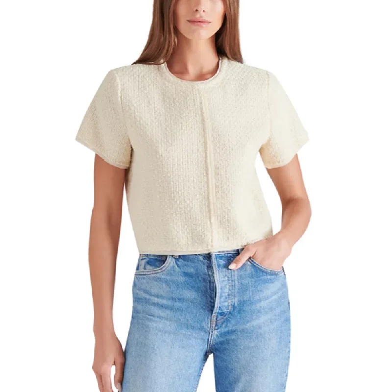 Addie Tweed Top by Steve Madden