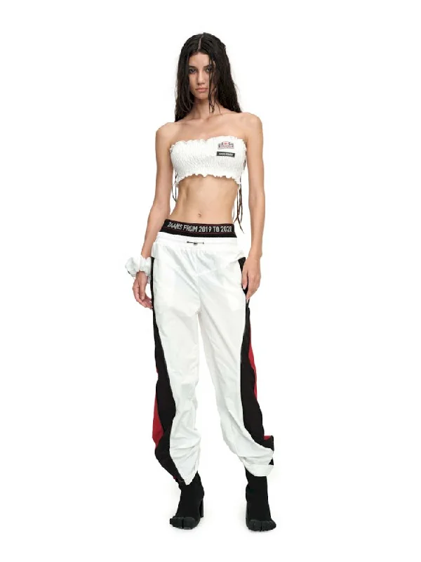 DOUBLE WAISTED COLORBLOCKED SPORT PUNCH PANTS [S0000009959]