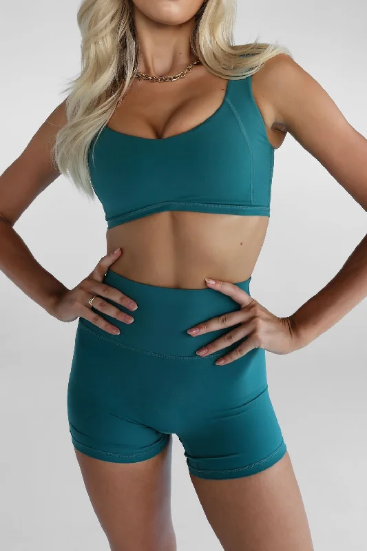 Luxe Signature Crop - Emerald