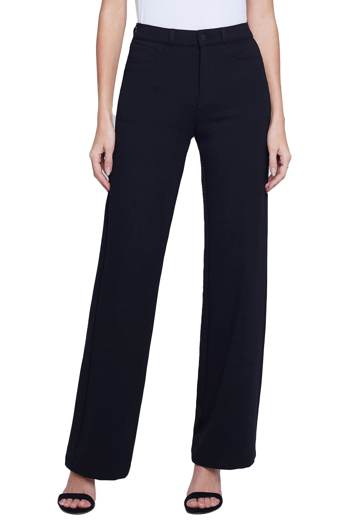 L'Agence Clayton Wide-Leg Pant