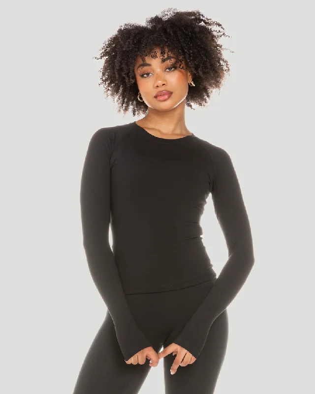 Aura Long Sleeve - Black