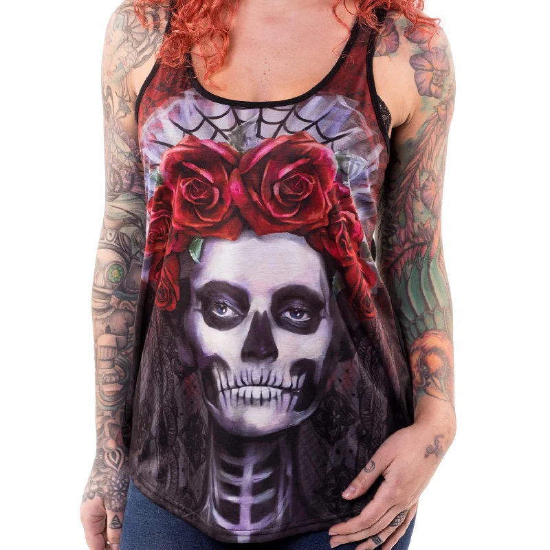 Dark Widow Razor Back Tank Top