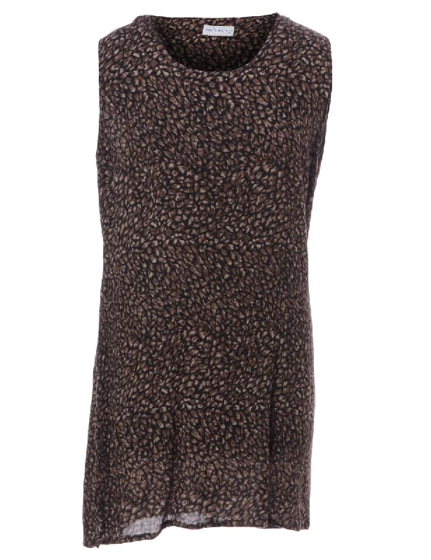 Label Animal Print Short Dress