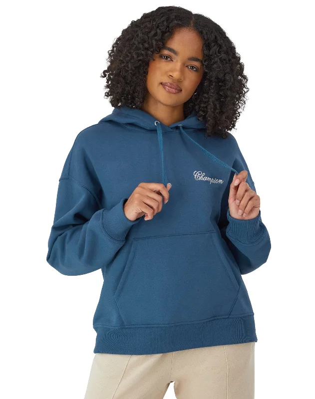 Sudadera Powerblend "Logo Champion Metálico"