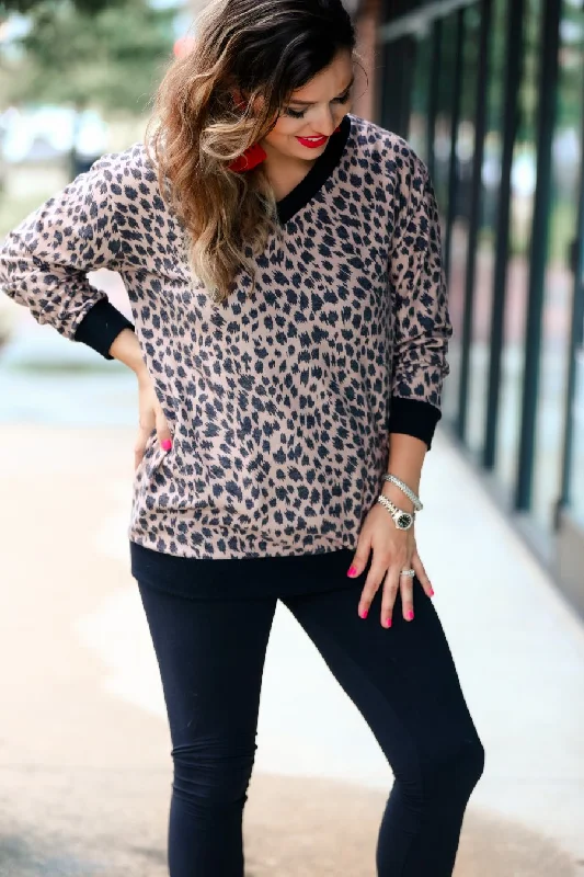 Cooper Leopard Tunic Top