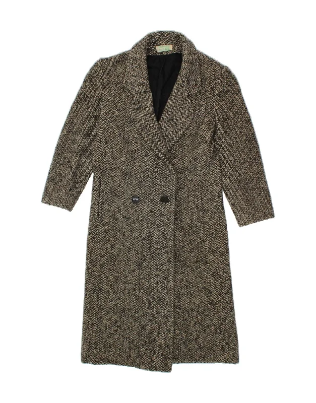 FASHION BY JILL Womens Overcoat UK 14 Medium Grey Wool