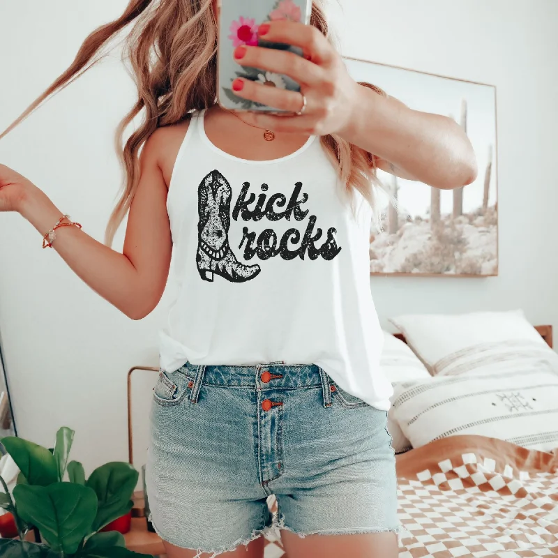 Kick Rocks Western Style Tank Top