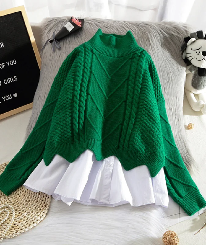 Stylish Two-piece Sweater      S4376