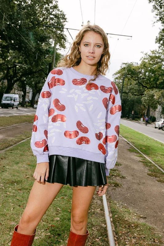 Lavender Red Beans & Rice Sweatshirt