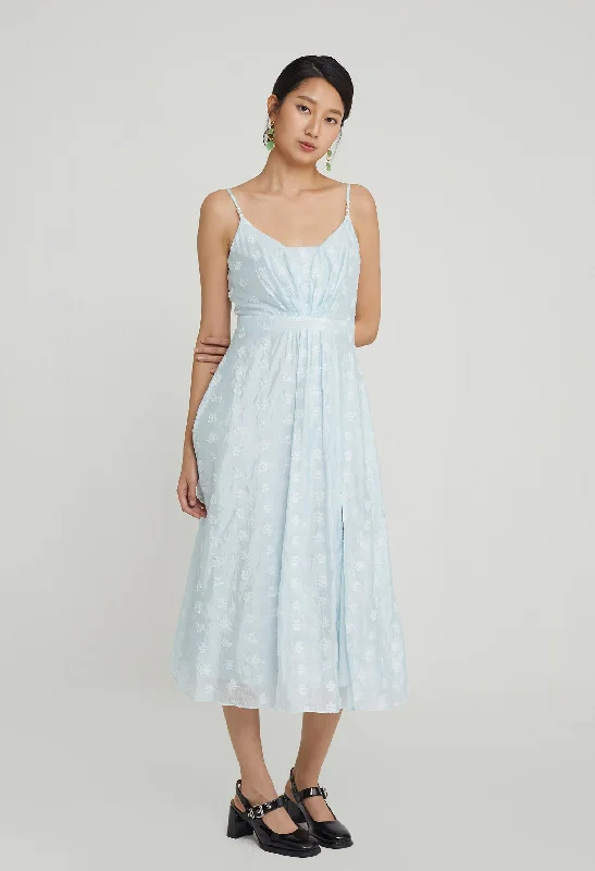 Daisy Organza Midi Dress